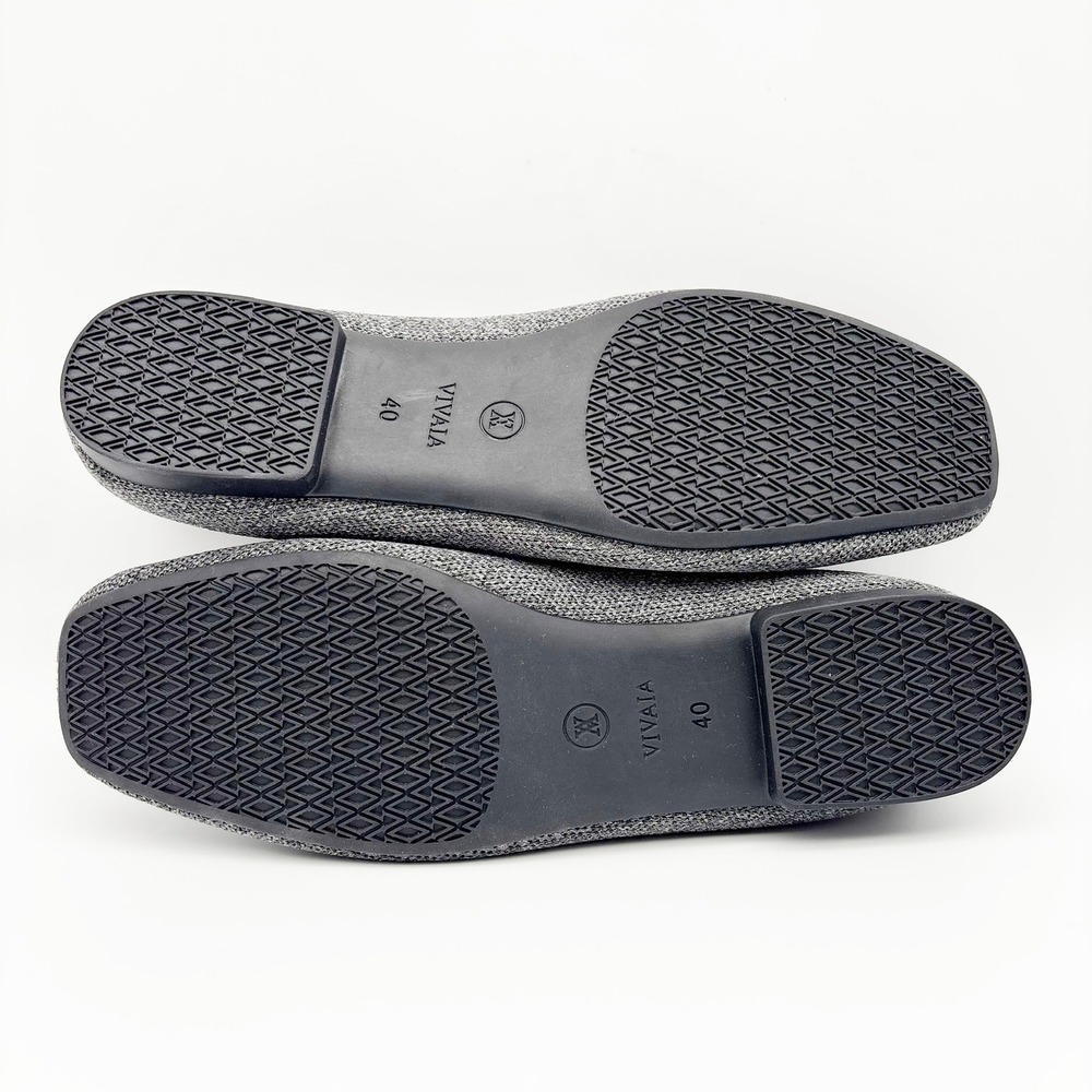 NWB Vivaia Sierra Slip On Washable Loafers in Gray Size 40 - Picture 12 of 16